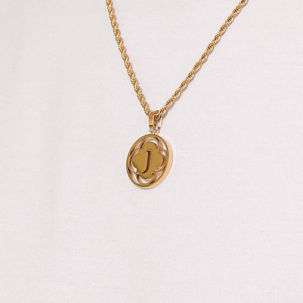 Carisma "J" Carisma Logo Letter Pendant