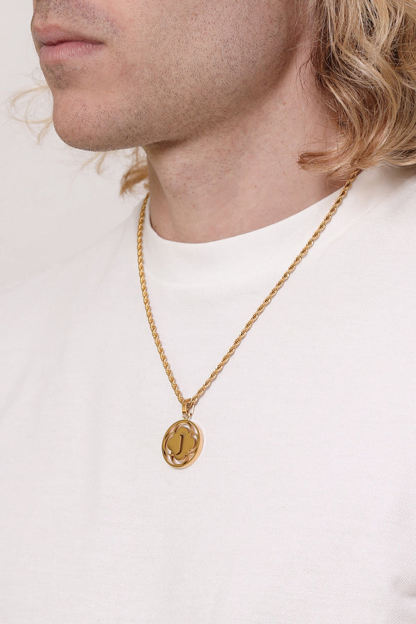 Carisma "J" Carisma Logo Letter Pendant
