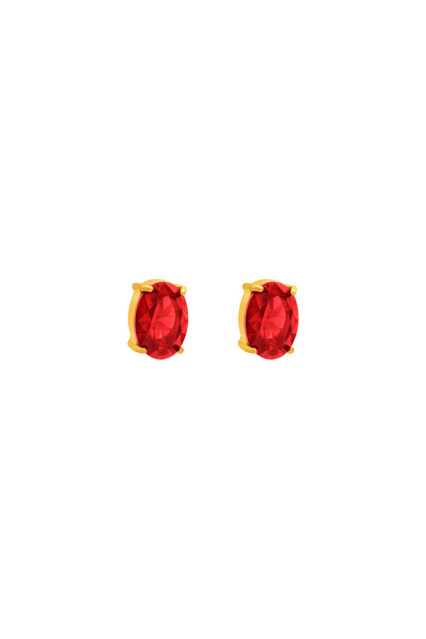 carisma July Birthstone Stud Earring Set