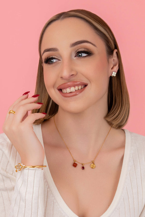 Carisma July Birthstone Toggle Charm Pendant