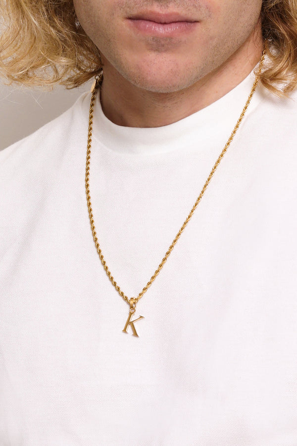 Carisma "K" Carisma Letter Pendant