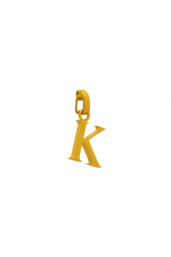 carisma "K" Carisma Letter Pendant