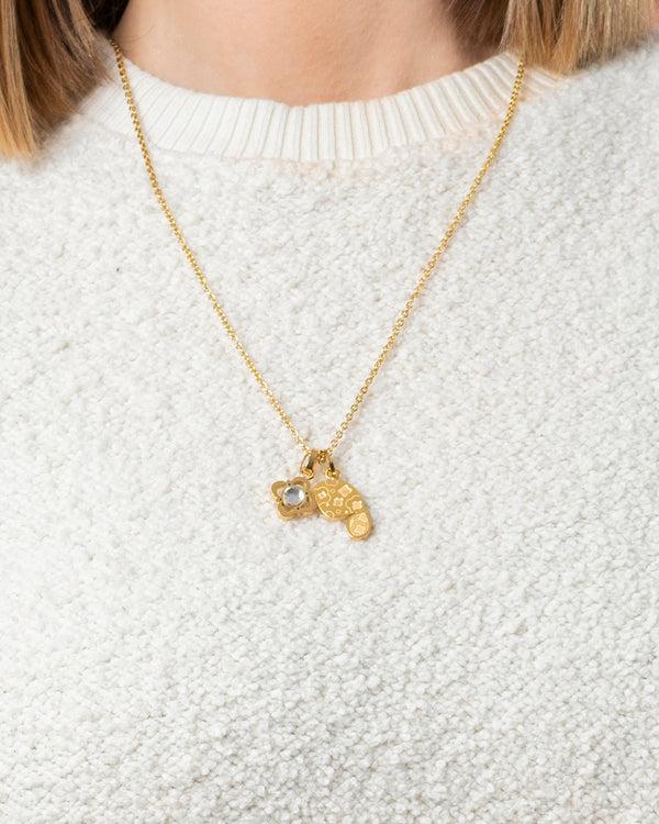 Carisma L-Aqwa Ħabiba Butterfly Wings - Left Pendant