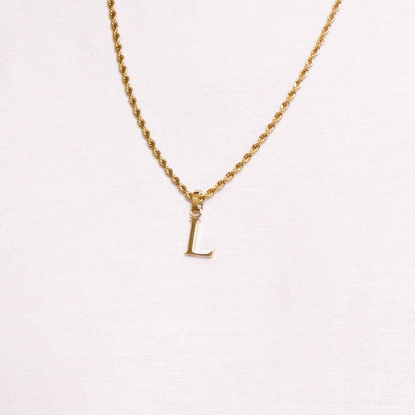 Carisma "L" Carisma Letter Pendant