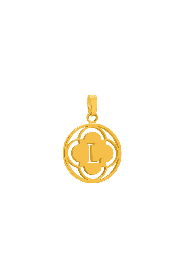 carisma "L" Carisma Logo Letter Pendant