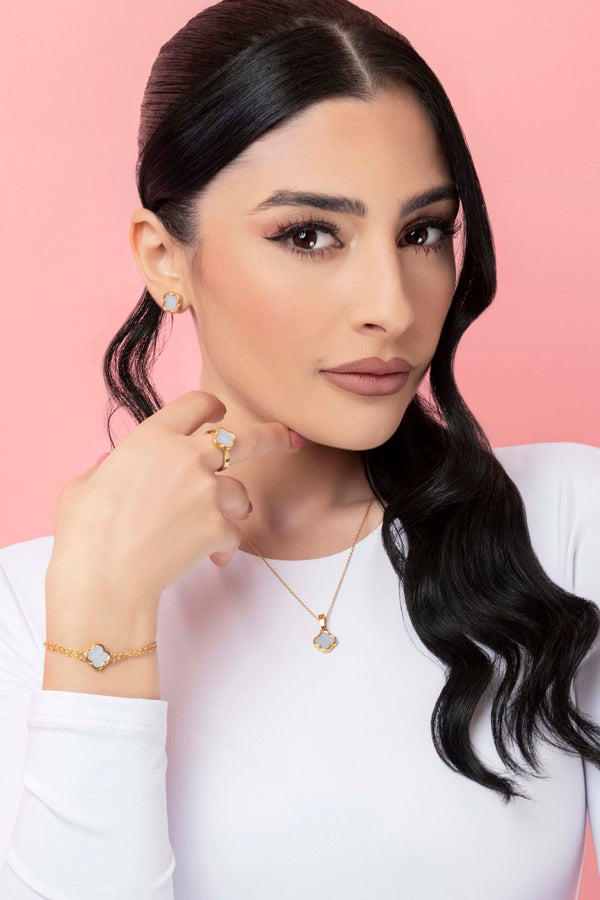 Carisma Lace Agate Stone Ring