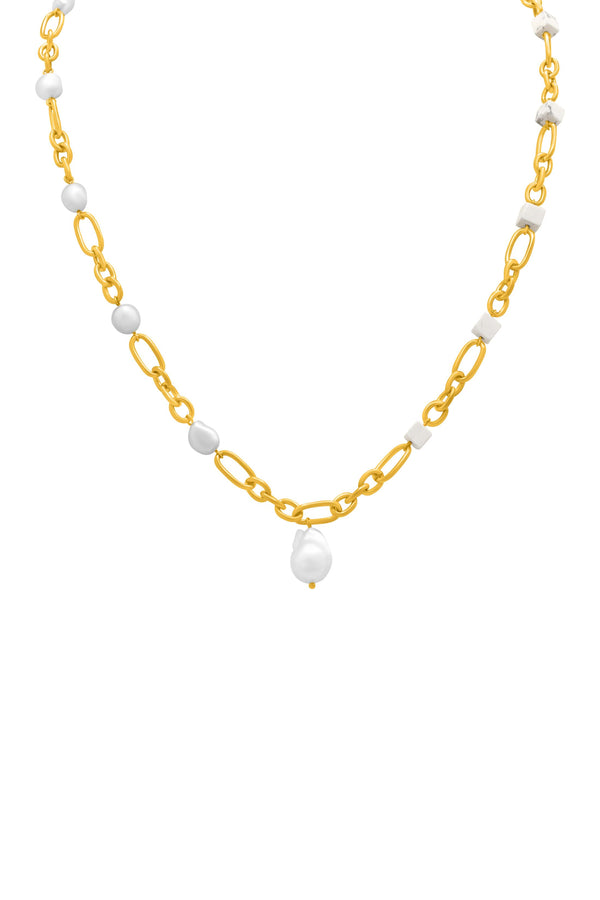 carisma Link Perla Chain Necklace