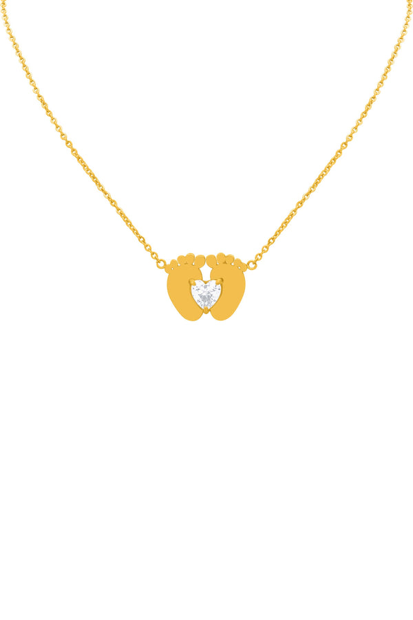 carisma Little Steps Engravable Necklace