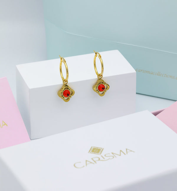 carisma Carisma Logo Birthstone Pendant Earring Kid's Gift Set
