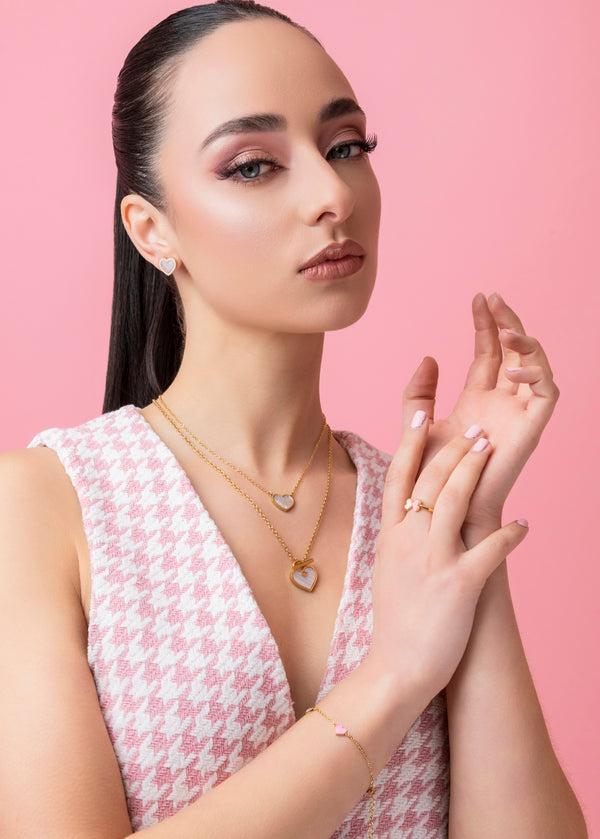 Carisma Love Stud Earring Set