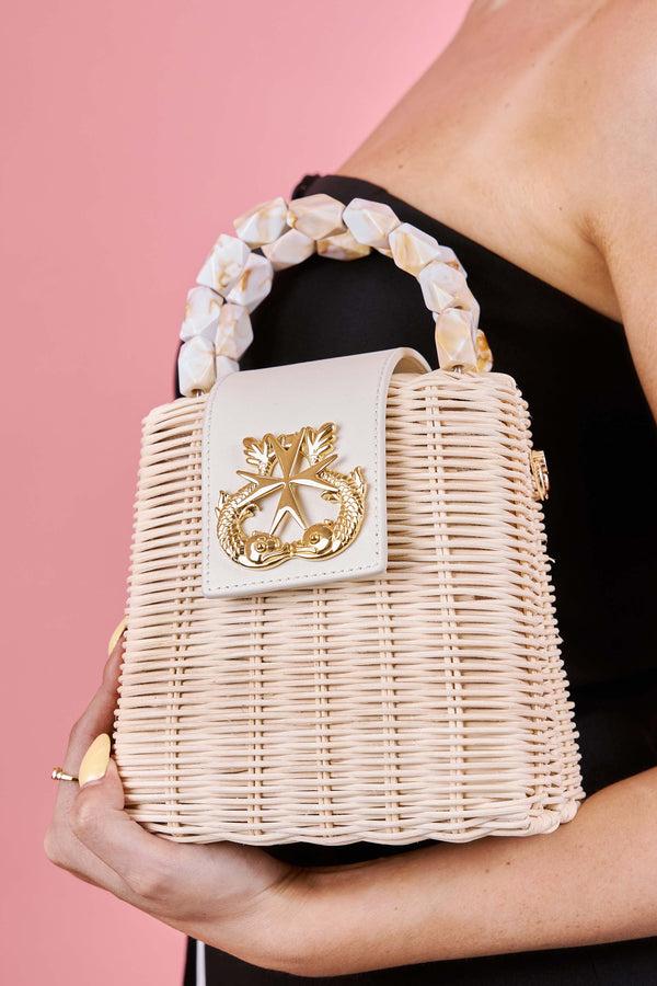 Carisma Lulu's Rattan Bag