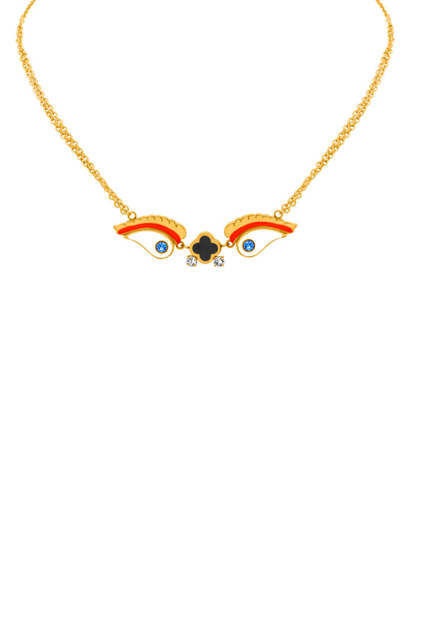 carisma Luzzu Eye Choker Necklace