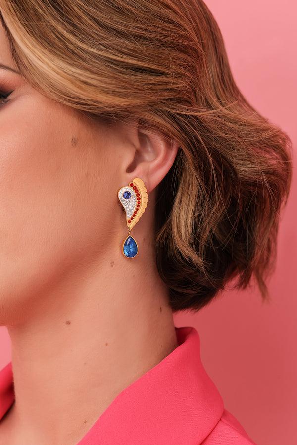 Carisma Luzzu Eye Statement Drop Earring Set