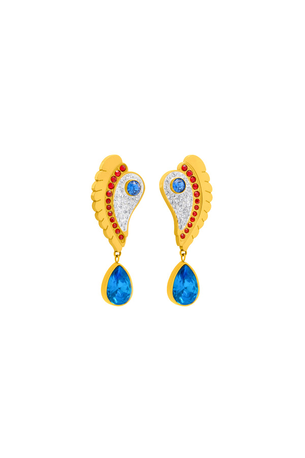 carisma Luzzu Eye Statement Drop Earring Set