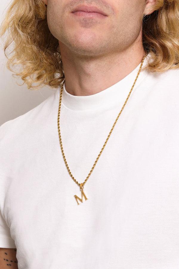 Carisma "M" Carisma Letter Pendant