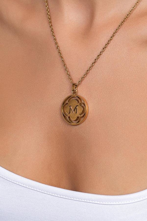 Carisma "M" Carisma Logo Letter Pendant