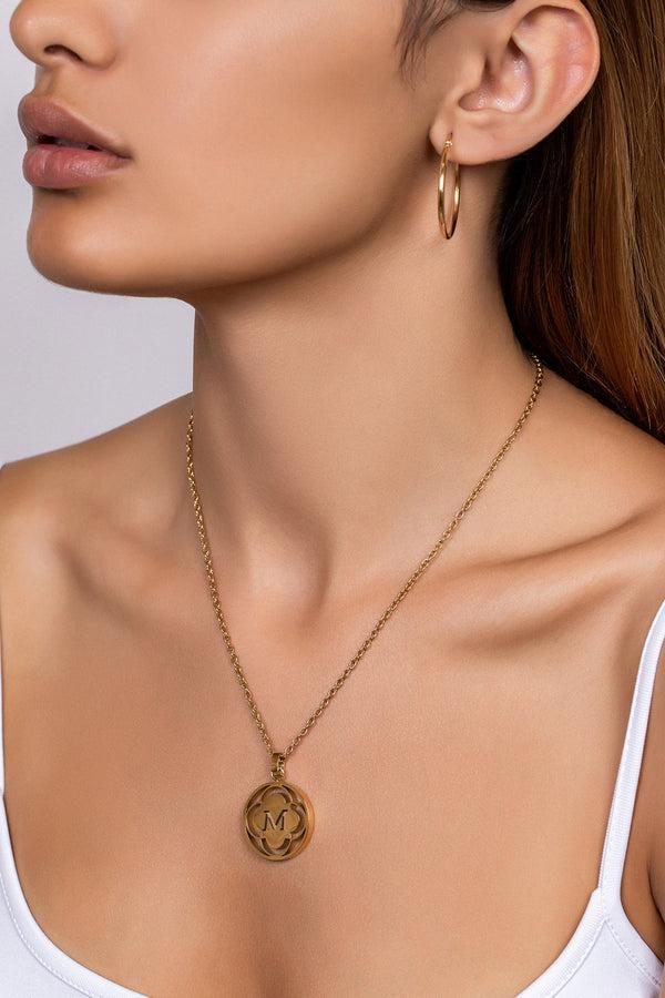 Carisma "M" Carisma Logo Letter Pendant