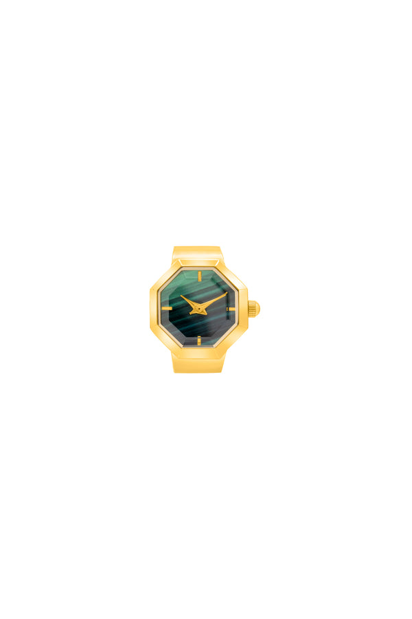 carisma Malachite Carisma Ring Watch