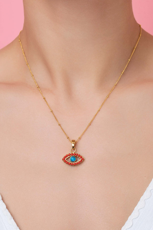 Carisma Malocchio's Evil Eye Pendant