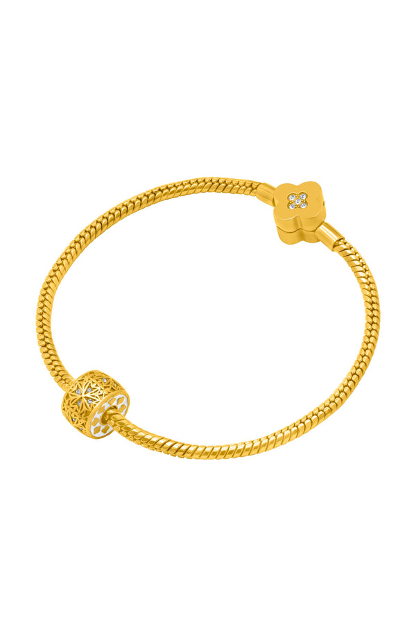 Carisma Maltese Cross Crystal Token Charm