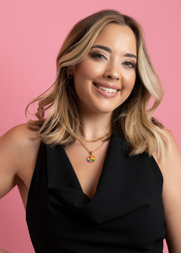 Carisma Maltese Cross Pride Pendant