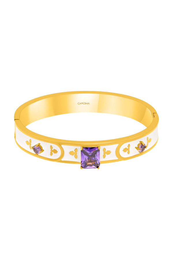 Carisma Maltese Tile Royal Purple Bangle