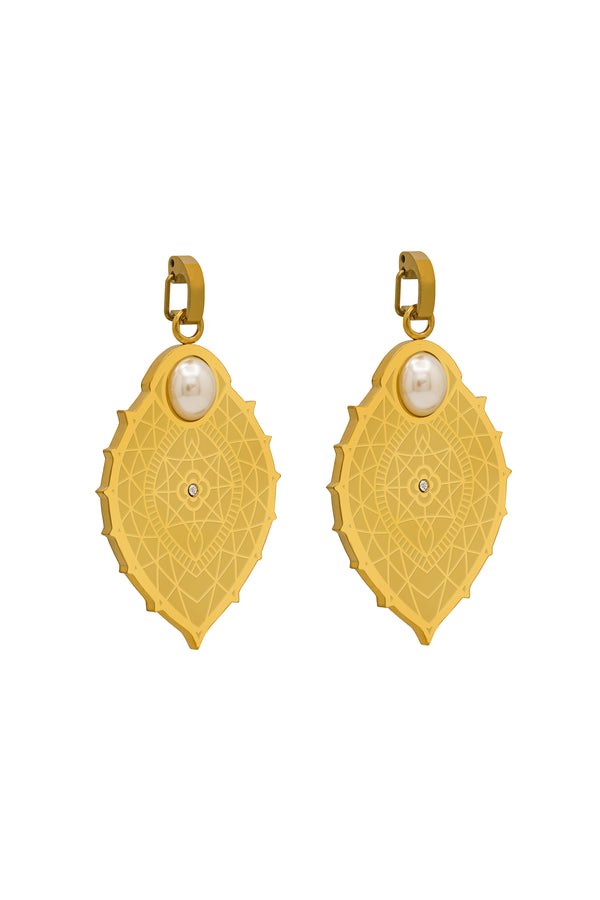 carisma Mandorla Pendant Earring Set
