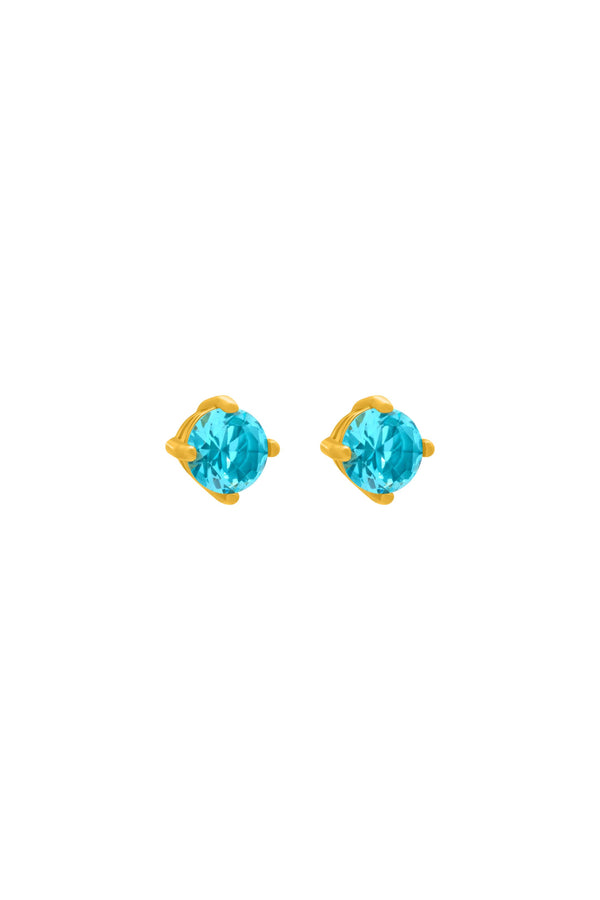 carisma March Birthstone Stud Earring Set
