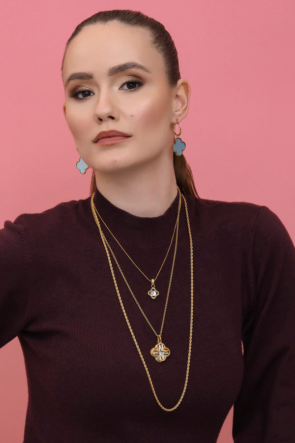 Carisma March Riflessi Birthstone Pendant