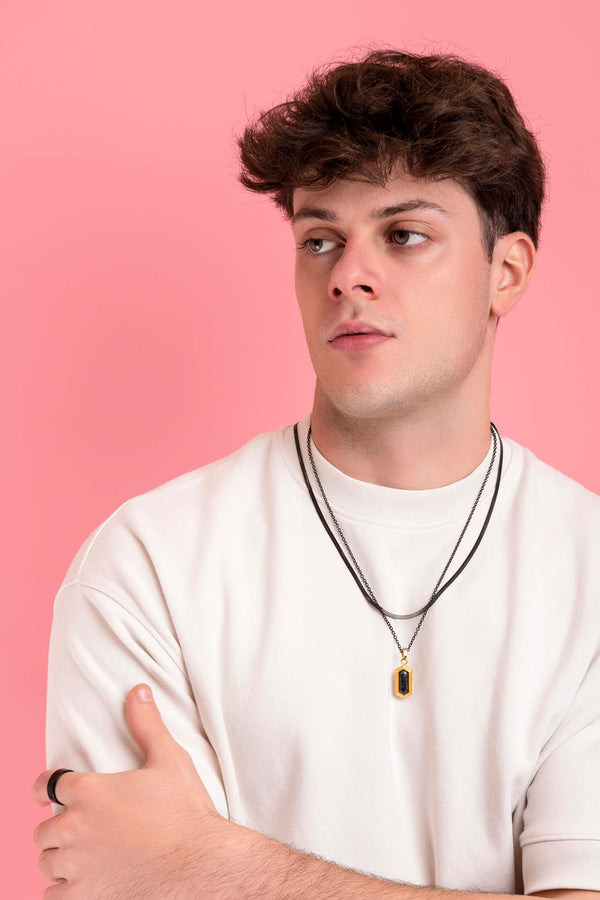 Carisma Matte Black Engravable Ring