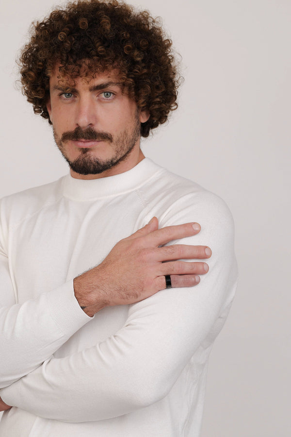 Carisma Matte Black Engravable Ring