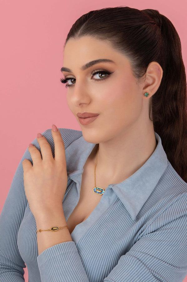 Carisma May Birthstone Stud Earring Set