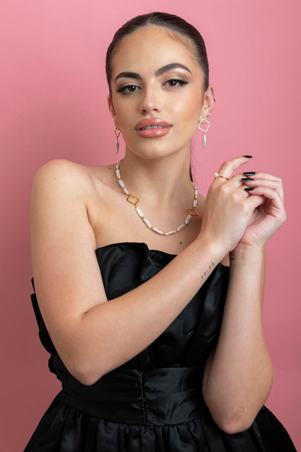 Carisma Meghan’s Baroque Freshwater Pearl Choker