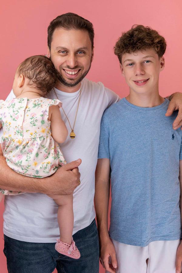 Carisma Men's Black Enamel Ring