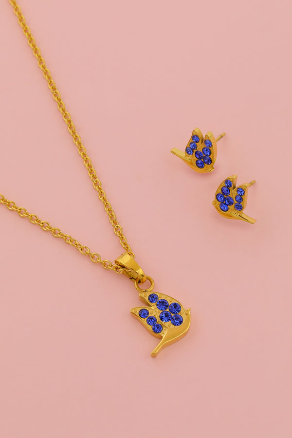 carisma Merill Pendant & Stud Earring Gift Set