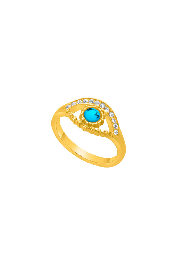 carisma Milos Evil Eye Ring