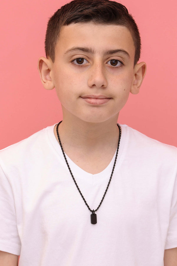 Carisma Mini Black Carisma Tag Pendant