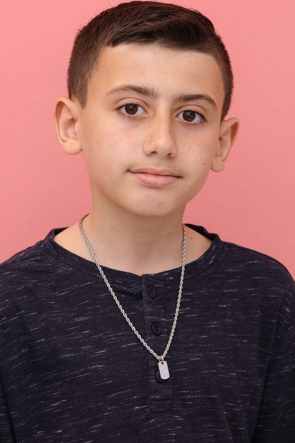 Carisma Mini Silver Carisma Tag Pendant