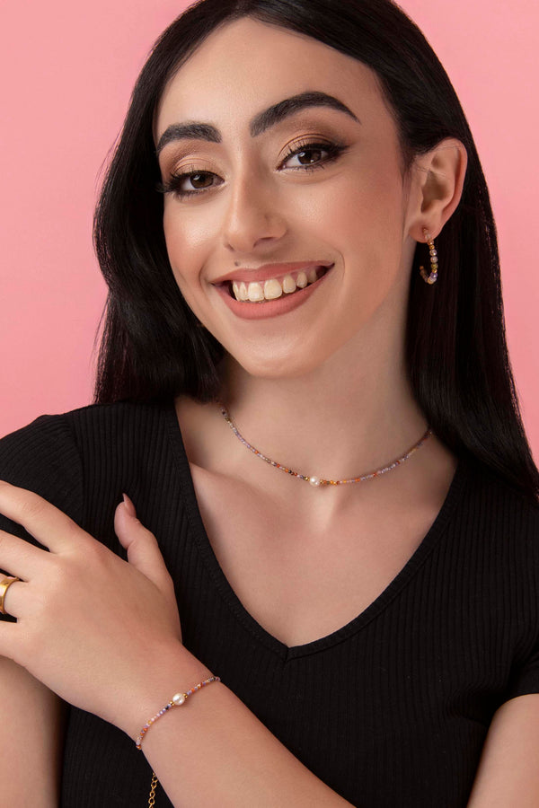 Carisma Miyuki Perla Glass Beaded Necklace