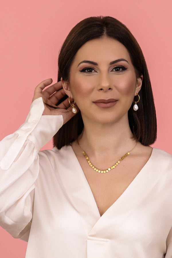 Carisma Multiple Coin Necklace