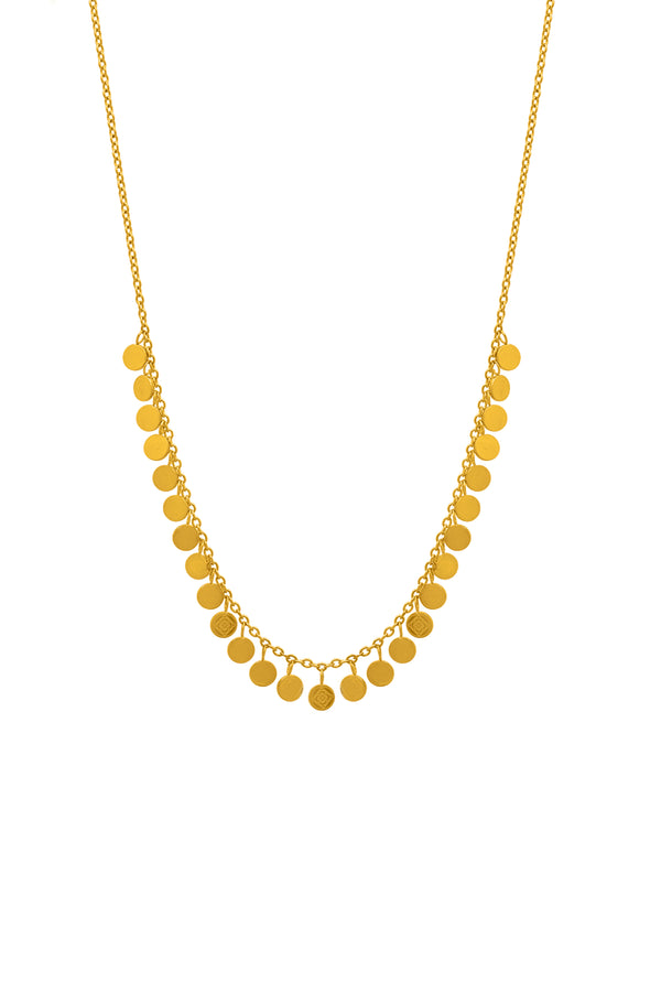 carisma Multiple coin necklace