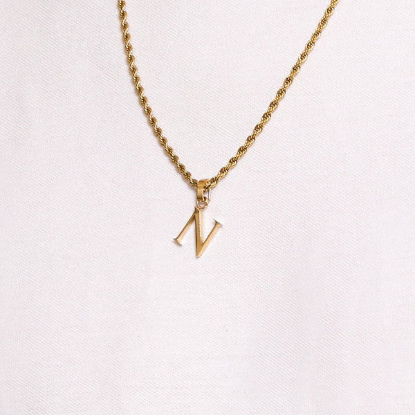 Carisma "N" Carisma Letter Pendant