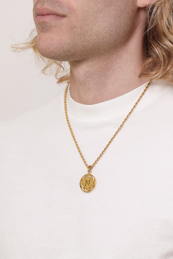 Carisma "N" Carisma Logo Letter Pendant