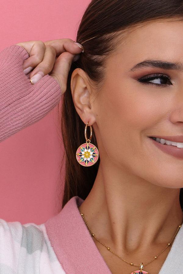 Carisma Nadur Lace Pendant Earring Set