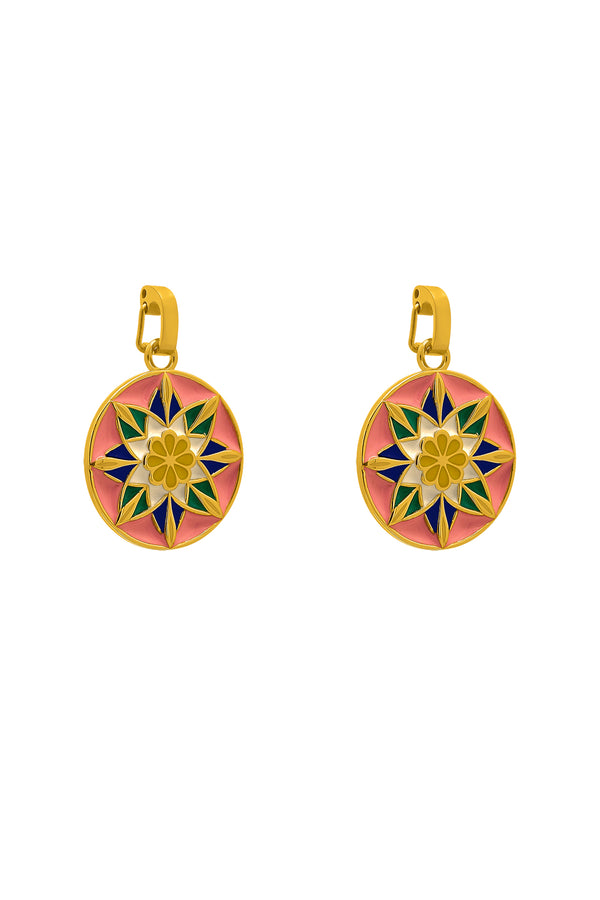 carisma Nadur Lace Pendant Earring Set