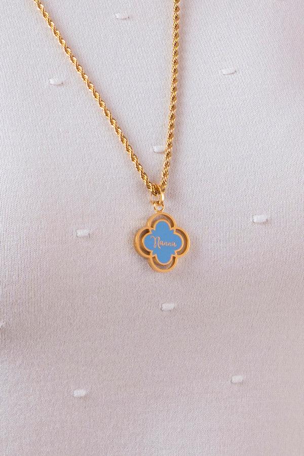 Carisma "Nanna" Blue Enamel Pendant