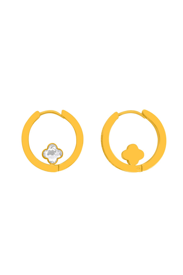 Carisma Natalie's Carisma Hollow Hoop Earring Set