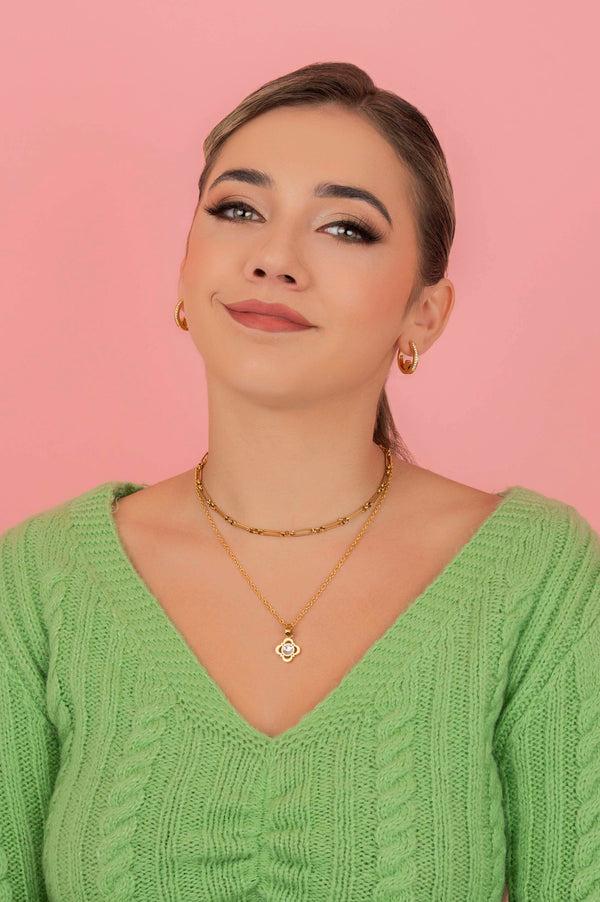 Carisma Natalie's Carisma Hollow Hoop Earring Set