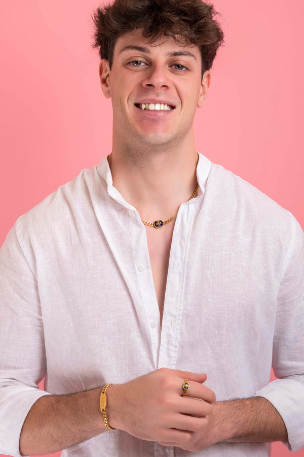 Carisma Nick's Gold Engravable Bracelet