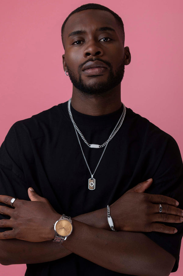 Carisma Nick's Silver Engravable Bracelet